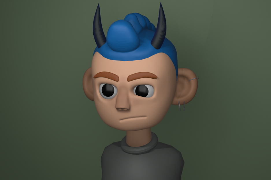 Project sculpted character